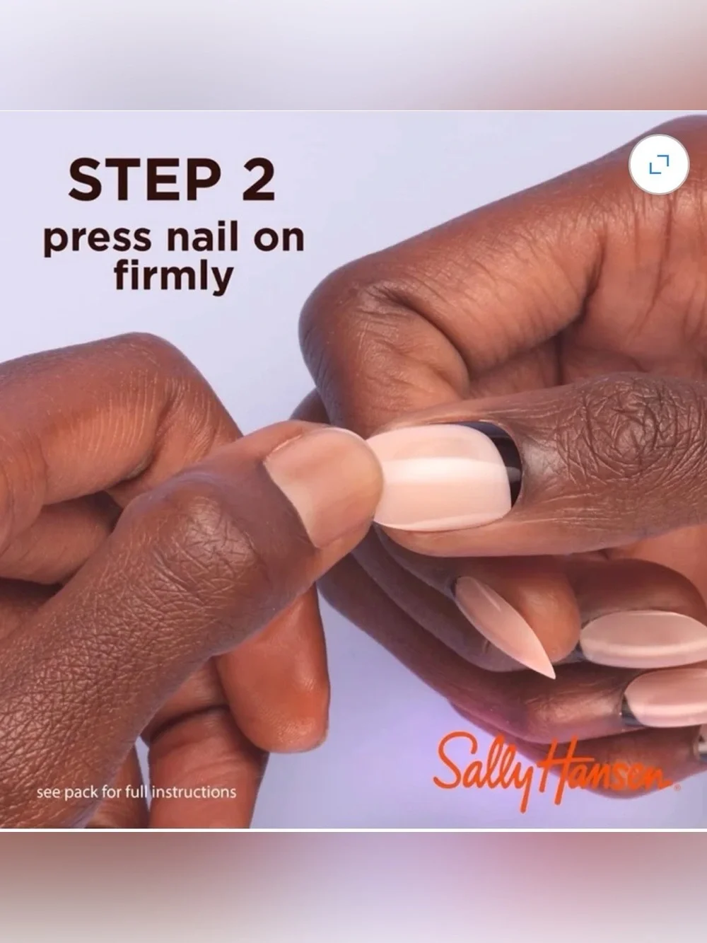 2 SETS of Sally Hanson Salon Effect Perfect Manicure “Outside The Line” (OV151